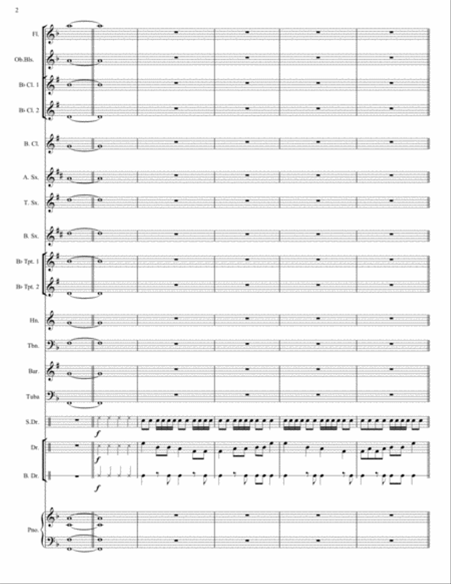 The Gospel of St. Cool The Gospel of St. Cool Concert Band scores gallery preview page 3