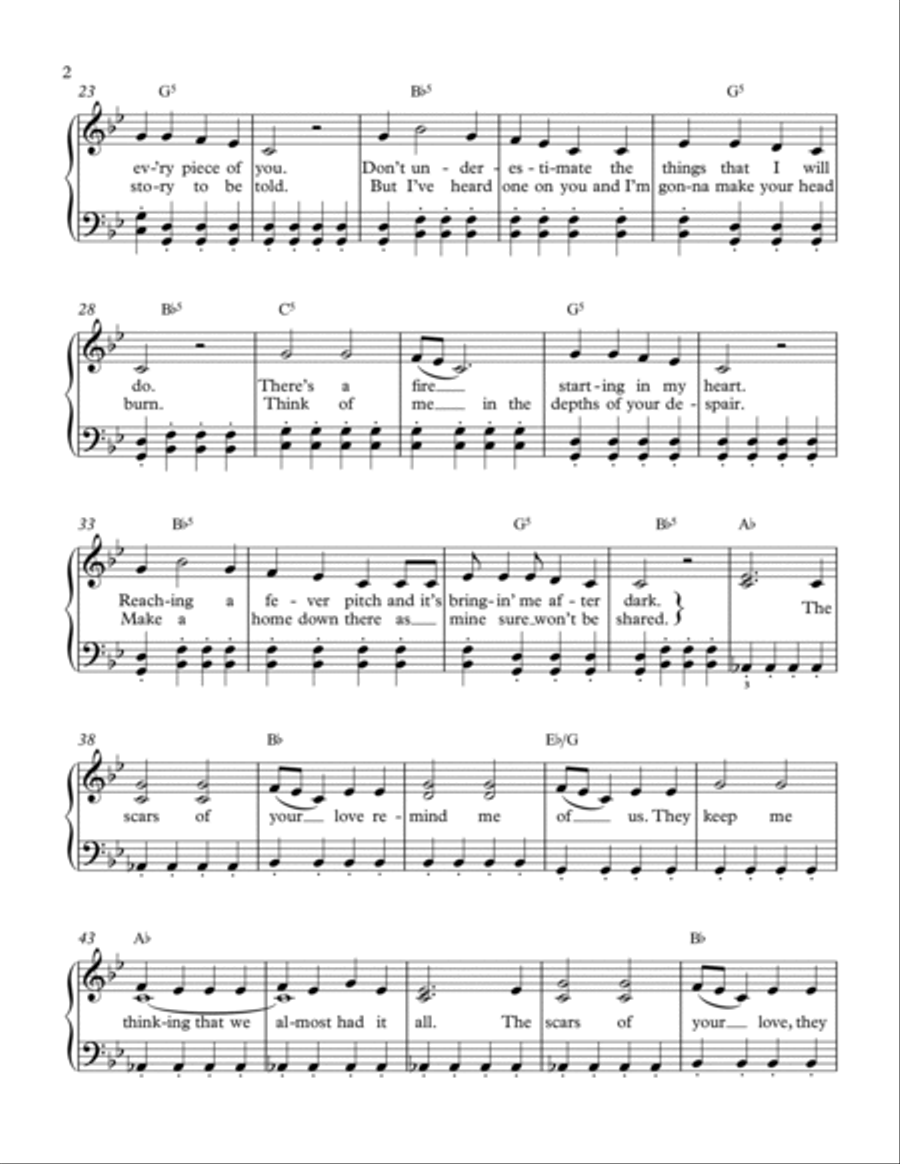 Rolling In The Deep Voice scores gallery preview page 2
