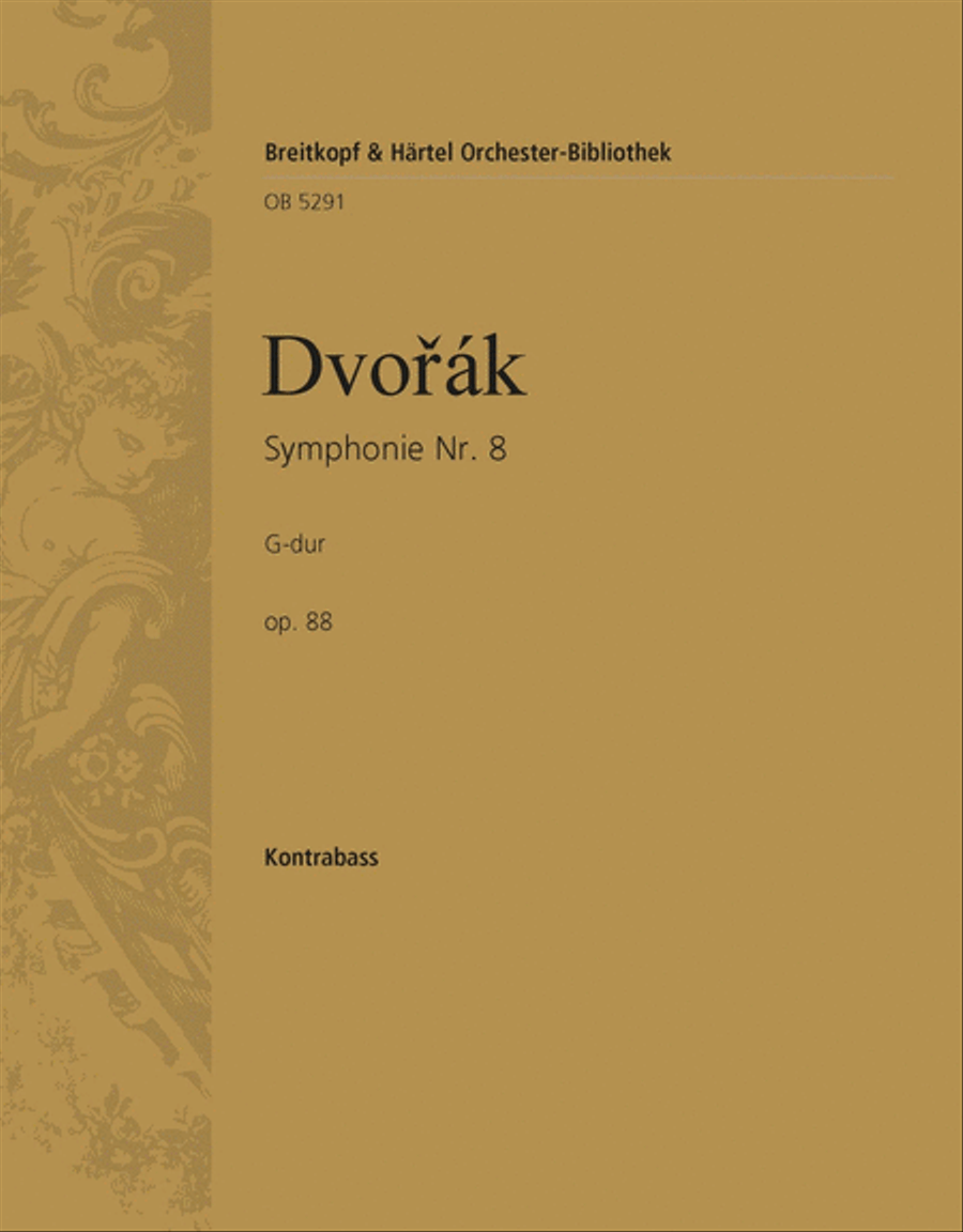 Symphony No. 8 in G major Op. 88 Orchestra scores gallery preview page 1