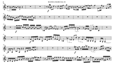BANDA MARCIAL 01 - Trumpet in Bb 3