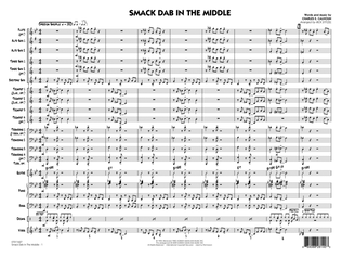 Book cover for Smack Dab In The Middle - Full Score