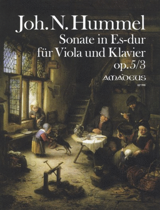 Book cover for Sonata op. 5/3