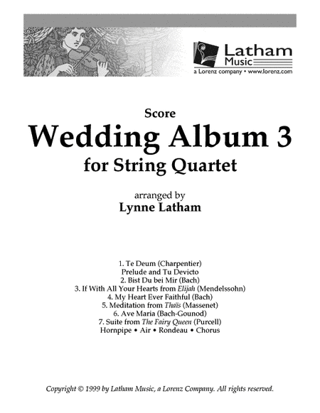 Wedding Album 3 for String Quartet - Score image number null