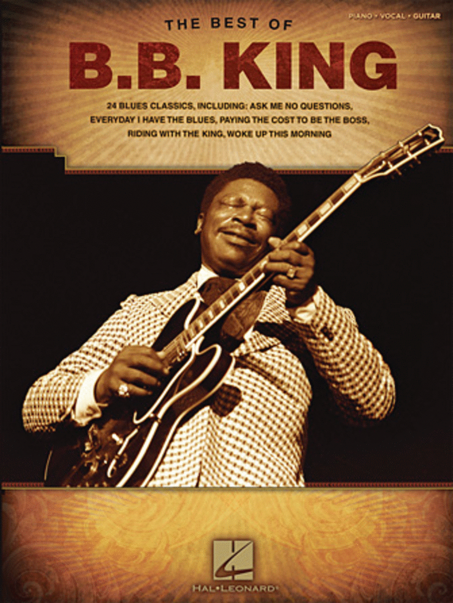 The Best of B.B. King Piano, Vocal, Guitar scores gallery preview page 1