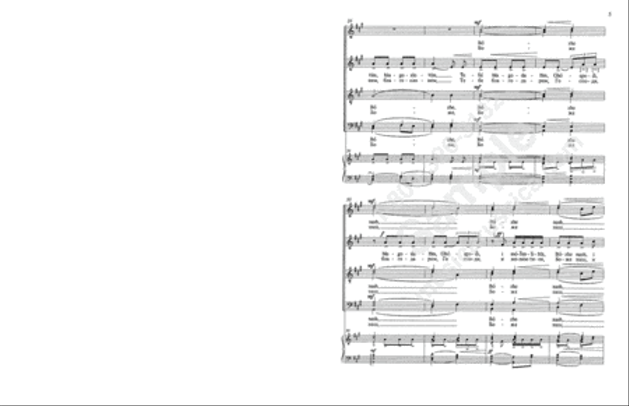 A mercy of peace 4-Part scores gallery preview page 4