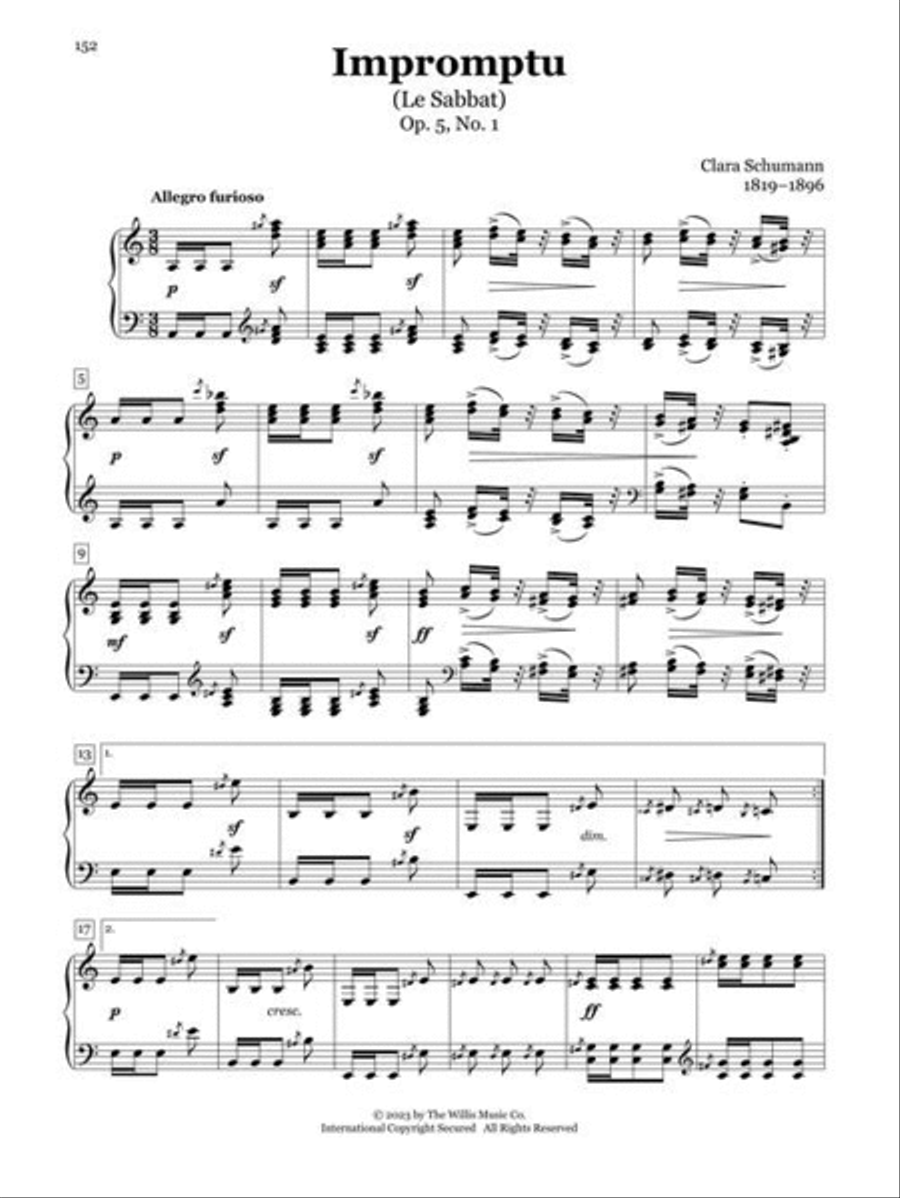 Masterpieces for the Modern Pianist Piano scores gallery preview page 9