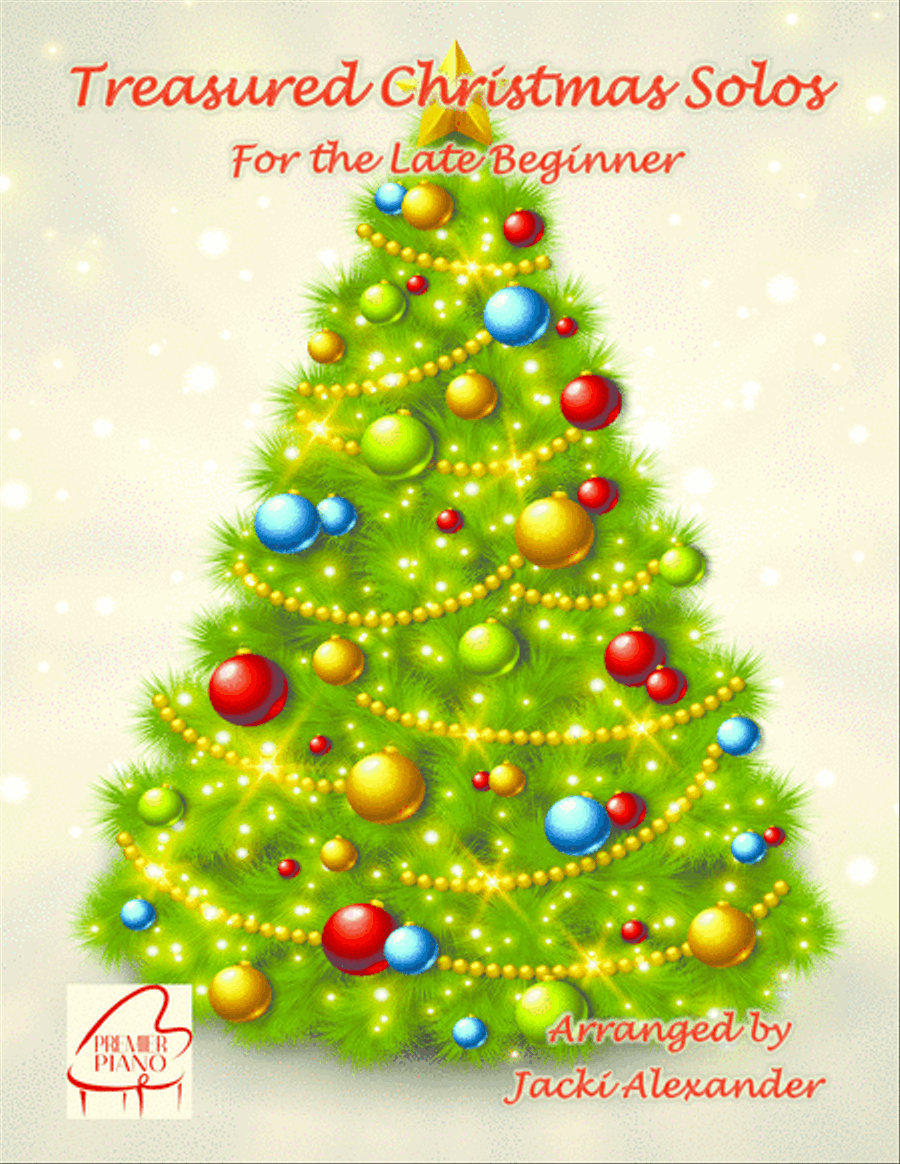 Treasured Christmas Solos for the Late Beginner Piano Method scores gallery preview page 1