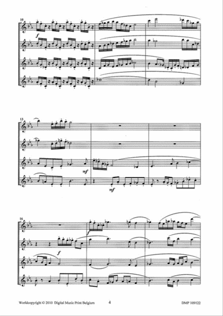 DIVertimento DIVertimento Flute Quartet scores gallery preview page 3