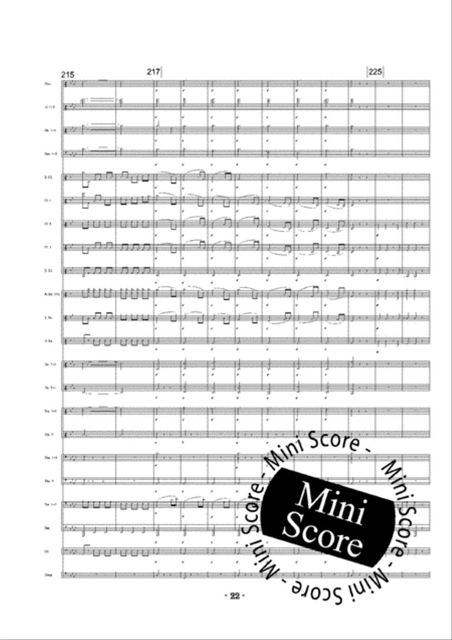 Egmont Concert Band scores gallery preview page 26