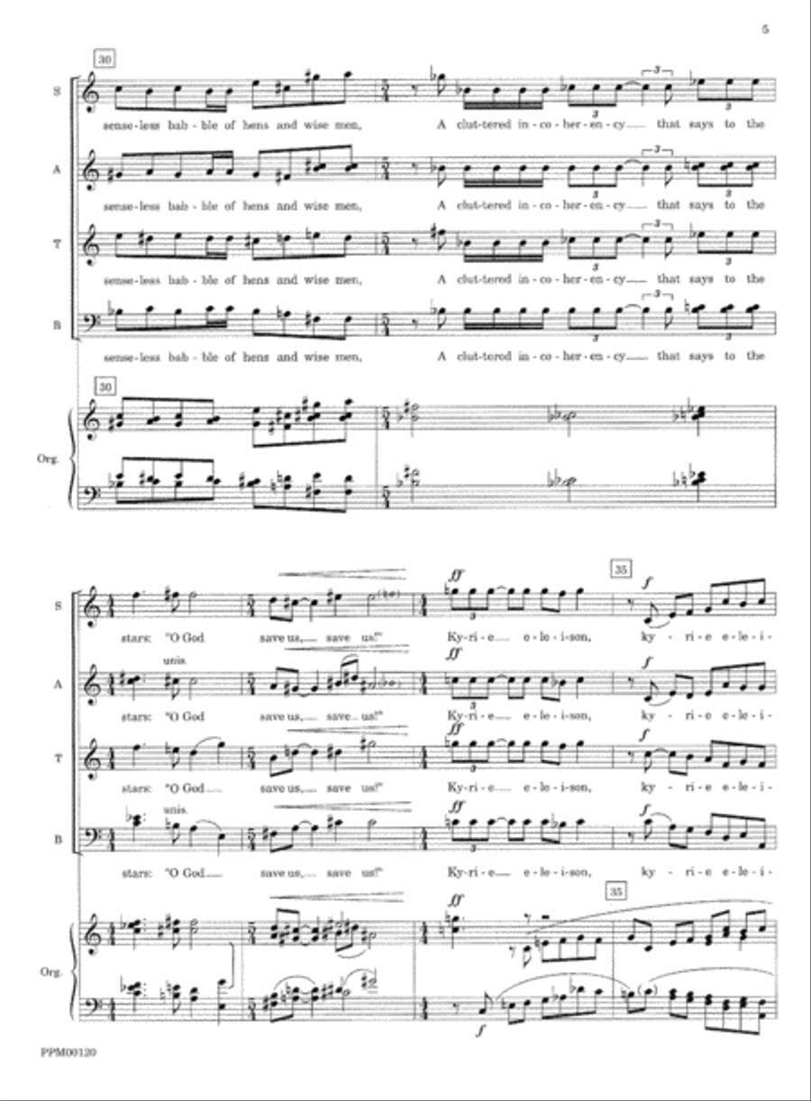 Transfiguration: An Ecumenical Mass Divisi scores gallery preview page 8