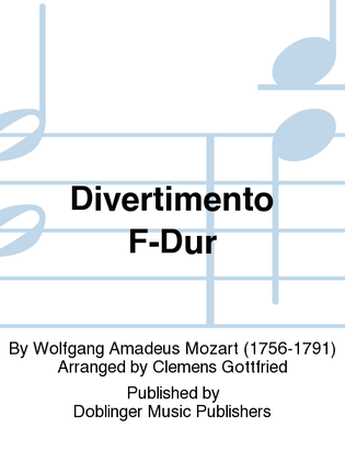 Divertimento F-Dur