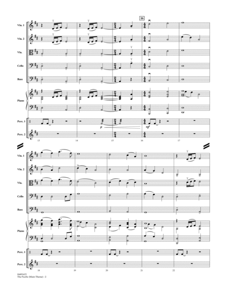 The Pacific (Main Title) - Conductor Score (Full Score)