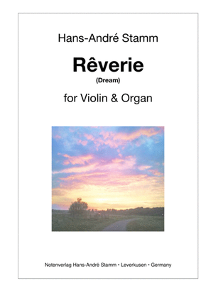 Book cover for Rêverie for Violin and Organ
