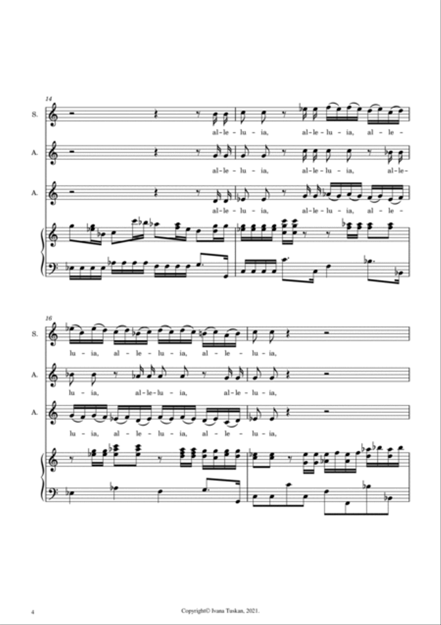 6 Sacred Treasures for SSA, SSAA SSAA scores gallery preview page 6