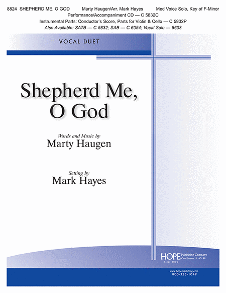 Shepherd Me, O God