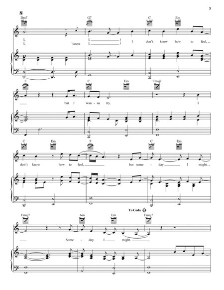 What Was I Made For? (from Barbie) by Billie Eilish Piano, Vocal, Guitar - Digital Sheet Music