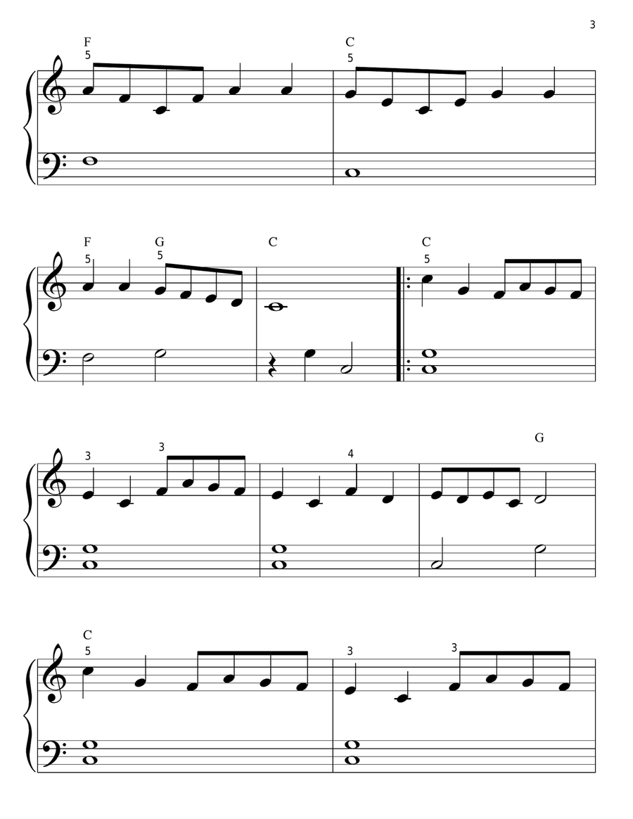 Two Hornpipes (Fisher's Hornpipe) Horn scores gallery preview page 3