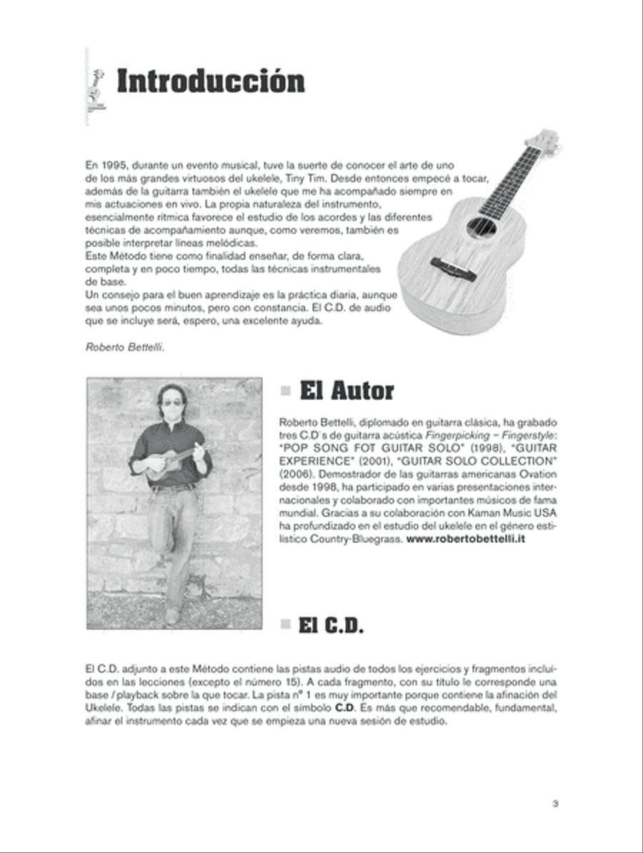 Aprende a Tocar el Ukelele Ukulele scores gallery preview page 10