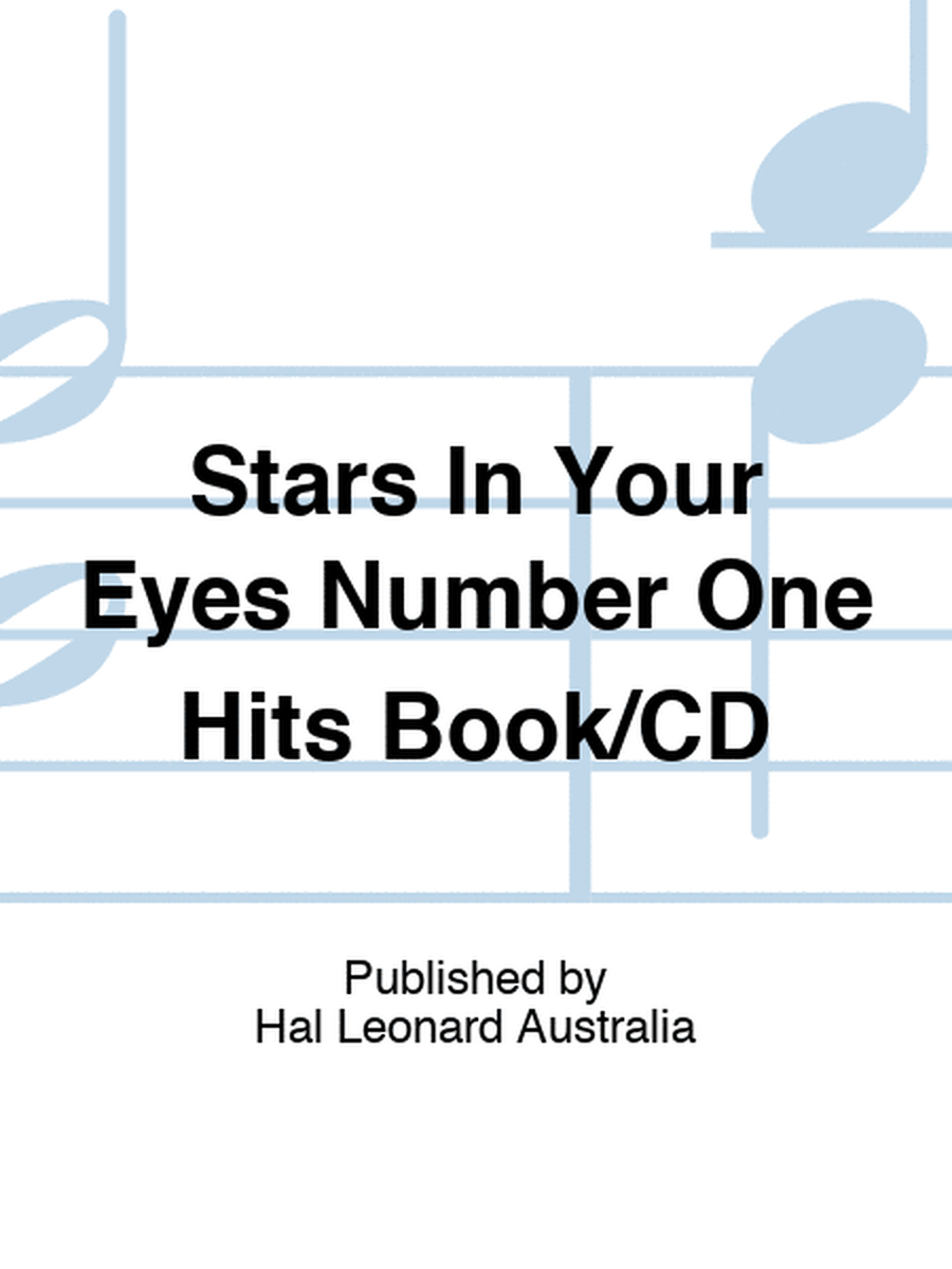 Stars In Your Eyes Number One Hits Book/CD