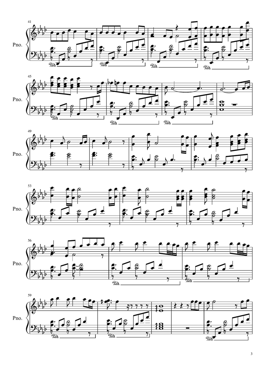 Tum Hi Ho Aashiqui 2 Piano Piano Solo scores gallery preview page 3