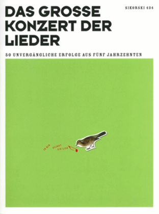 Book cover for Das Groe Konzert Der Lieder (fruher: In Mir Klingt Ein Lied) Fur Gesang Und Klavier -5