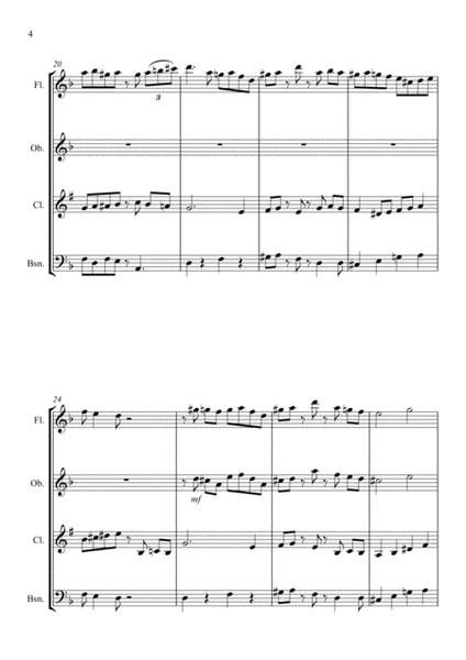 Suave - for Woodwind Quartet image number null