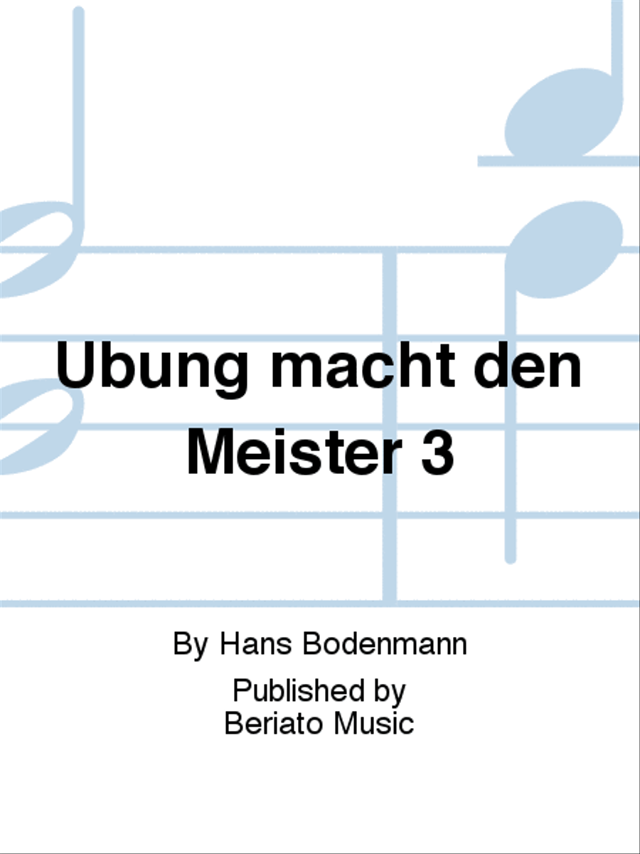 Übung macht den Meister 3