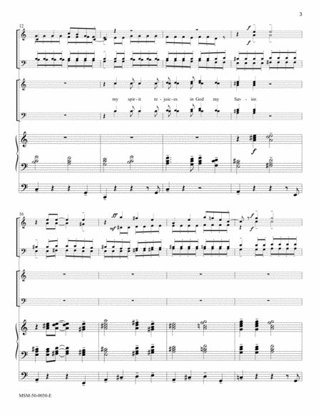 Magnificat (Downloadable Full Score) image number null