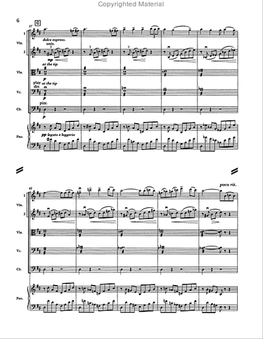Adagio (Theme from Spartacus) String Orchestra scores gallery preview page 3