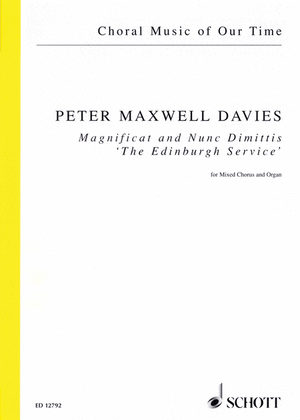 Magnificat and Nunc Dimittis "The Edinburgh Service"