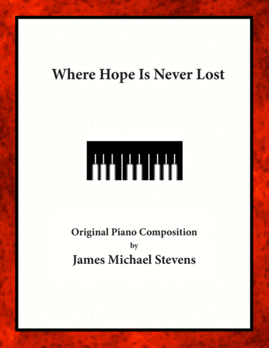 Where Hope Is Never Lost - Sacred Piano image number null