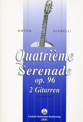 Book cover for Quatrieme Serenade, op. 96