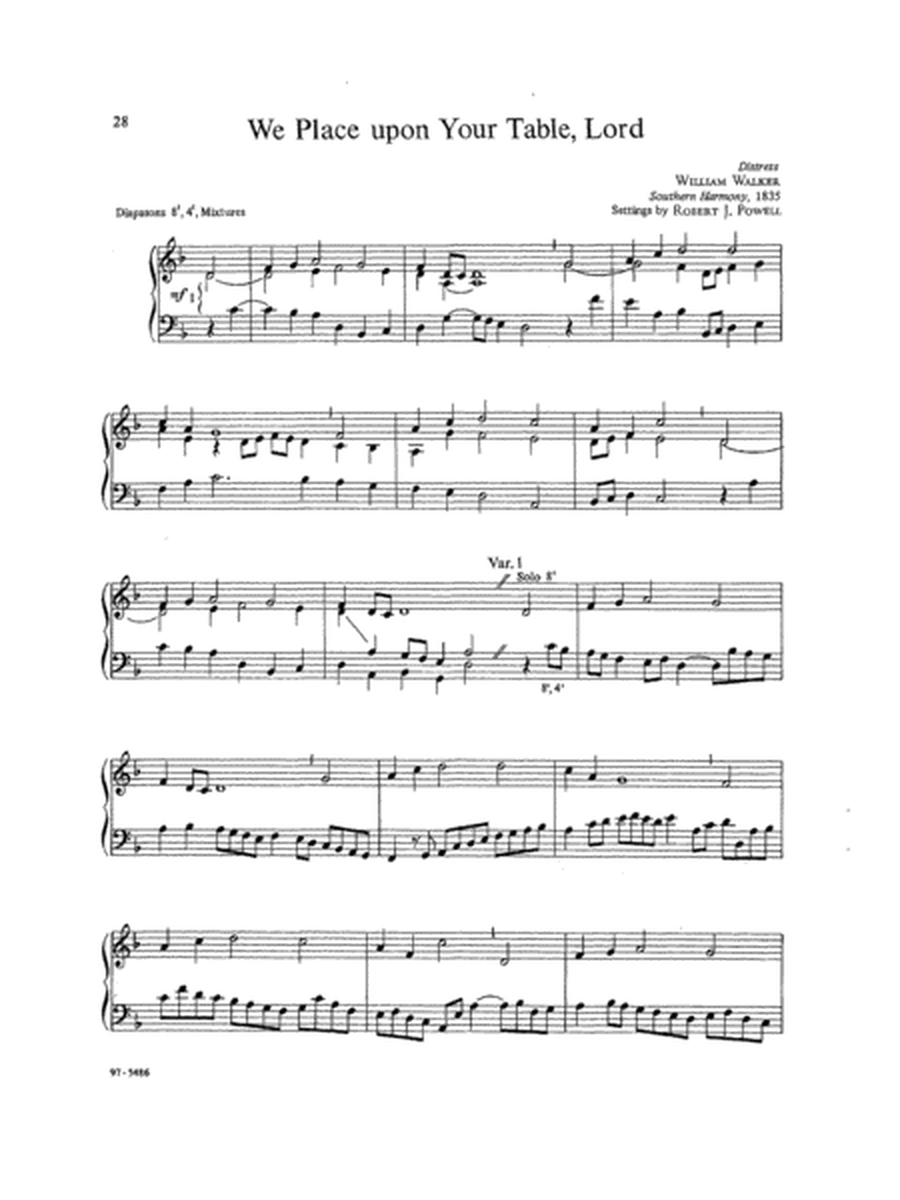 Hymn Preludes for Holy Communion, Vol. I