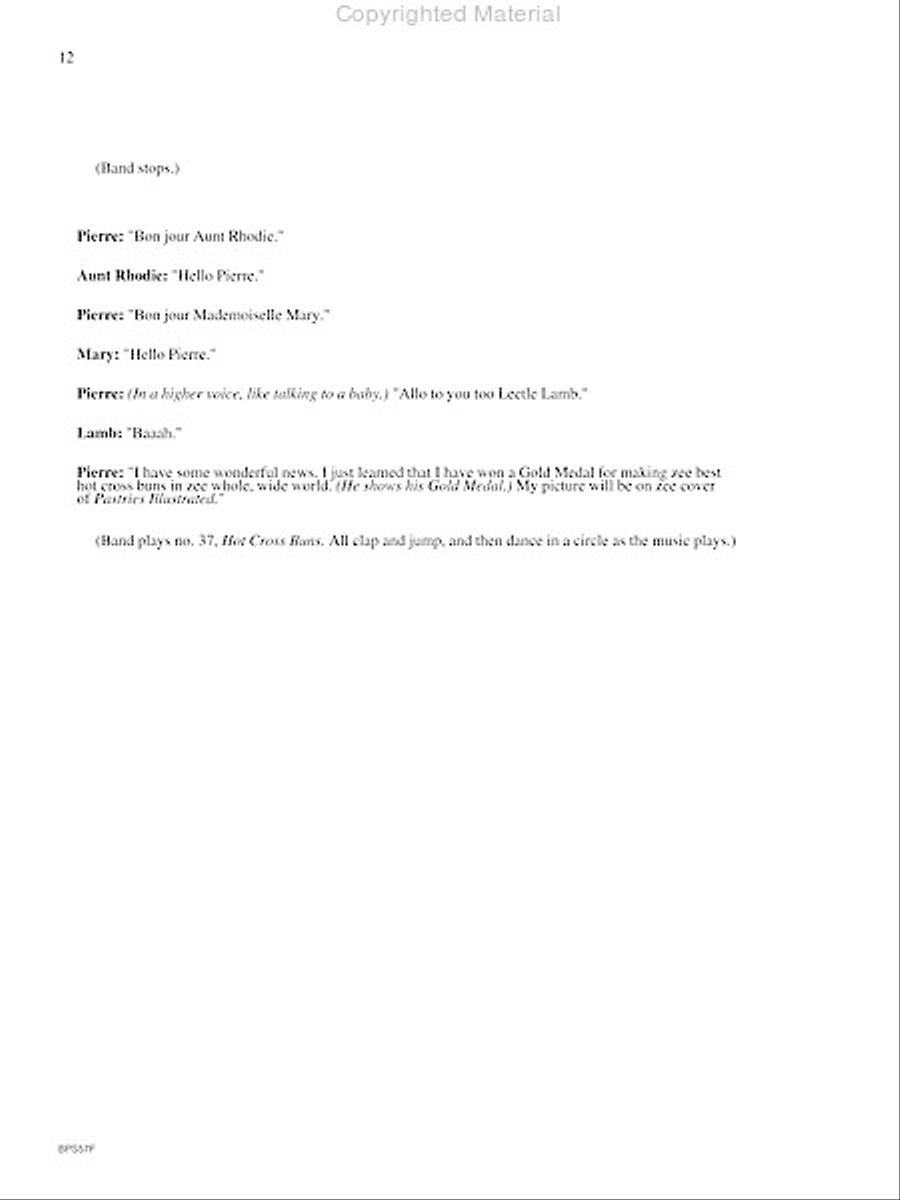 Aunt Rhodie's Diet Concert Band scores gallery preview page 13