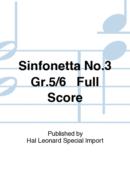 Sinfonietta No 3