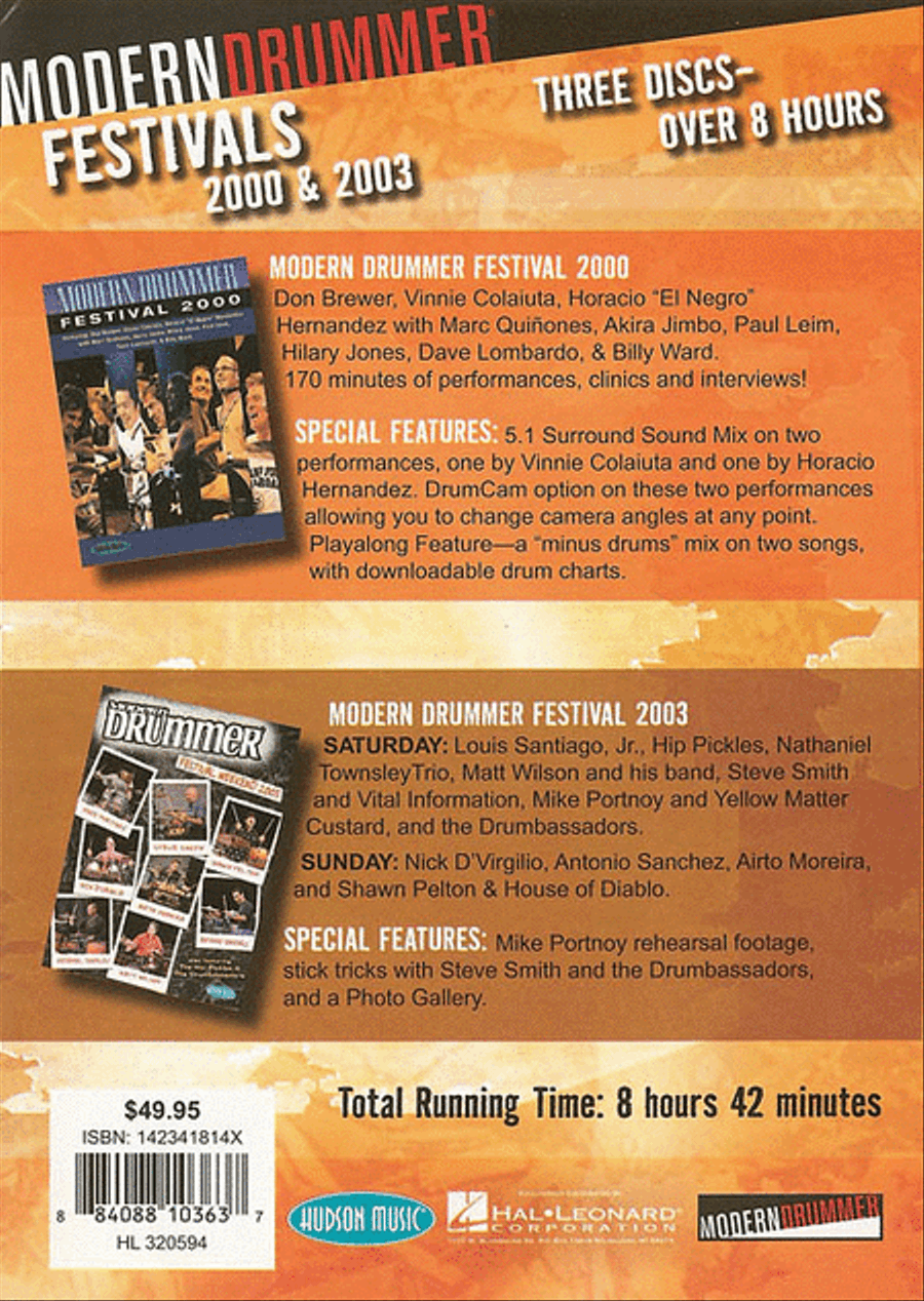 Modern Drummer Festivals 2000 & 2003 Drums scores gallery preview page 2