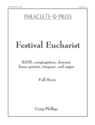 Book cover for Festival Eucharist - Full Score