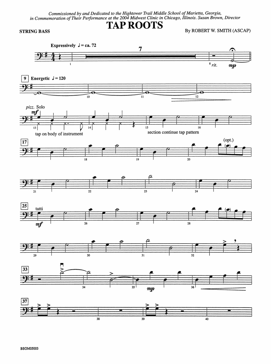 Tap Roots: String Bass