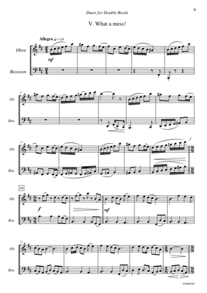 Duets for Double Reeds, Op. 3b - 5 mini duets for Oboe and Bassoon (V. What a mess!)