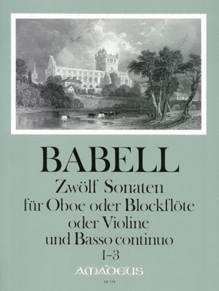 Book cover for 12 Sonatas Vol. 1