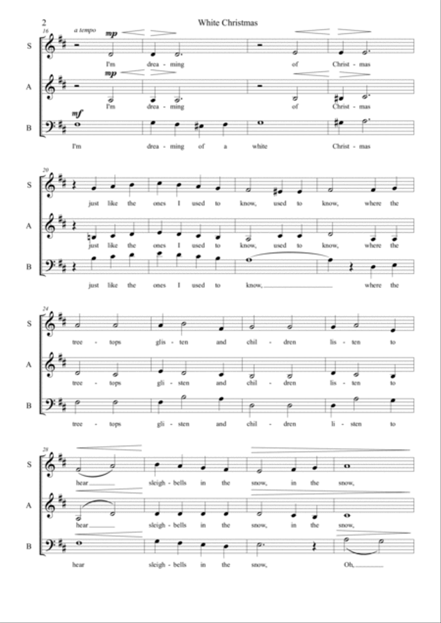 White Christmas SAT scores gallery preview page 2