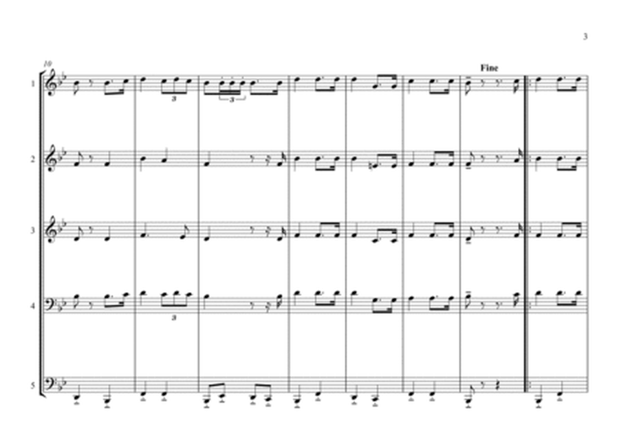 Tunisian National Anthem for Brass Quintet image number null