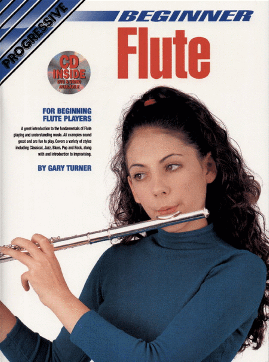 Progressive Beginner Flute (Book/CD/DVD) Flute Solo scores gallery preview page 1