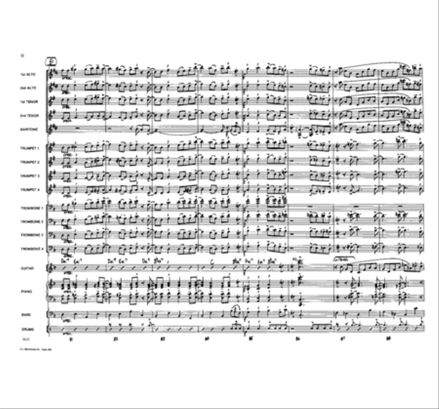 Flop Your Disc Jazz Ensemble scores gallery preview page 12