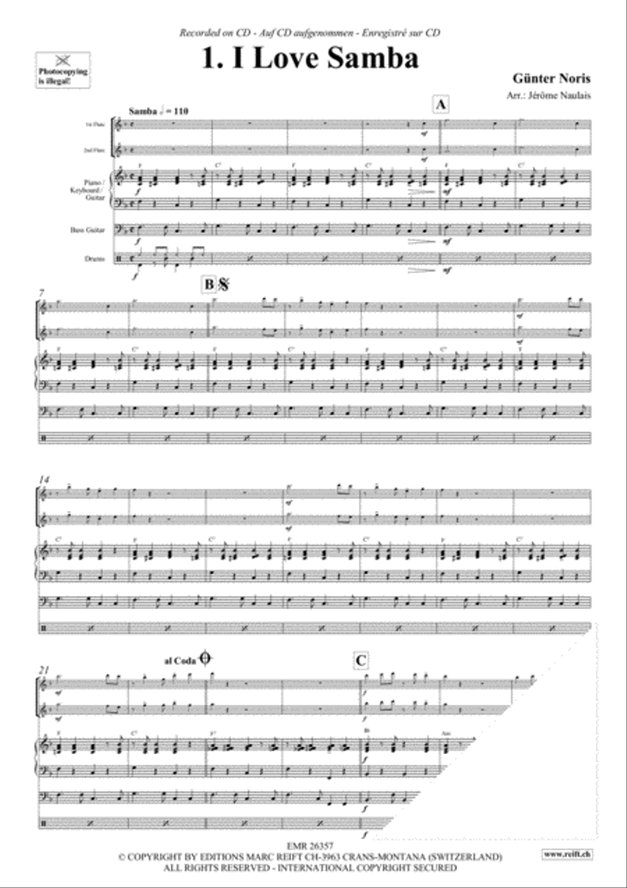 Let's Dance Volume 3 Flute Duet scores gallery preview page 3