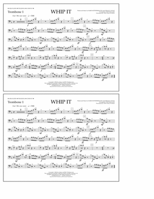 Whip It - Trombone 1