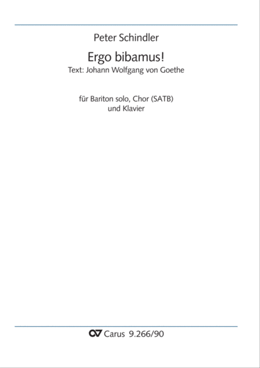 Ergo bibamus! 4-Part scores gallery preview page 2