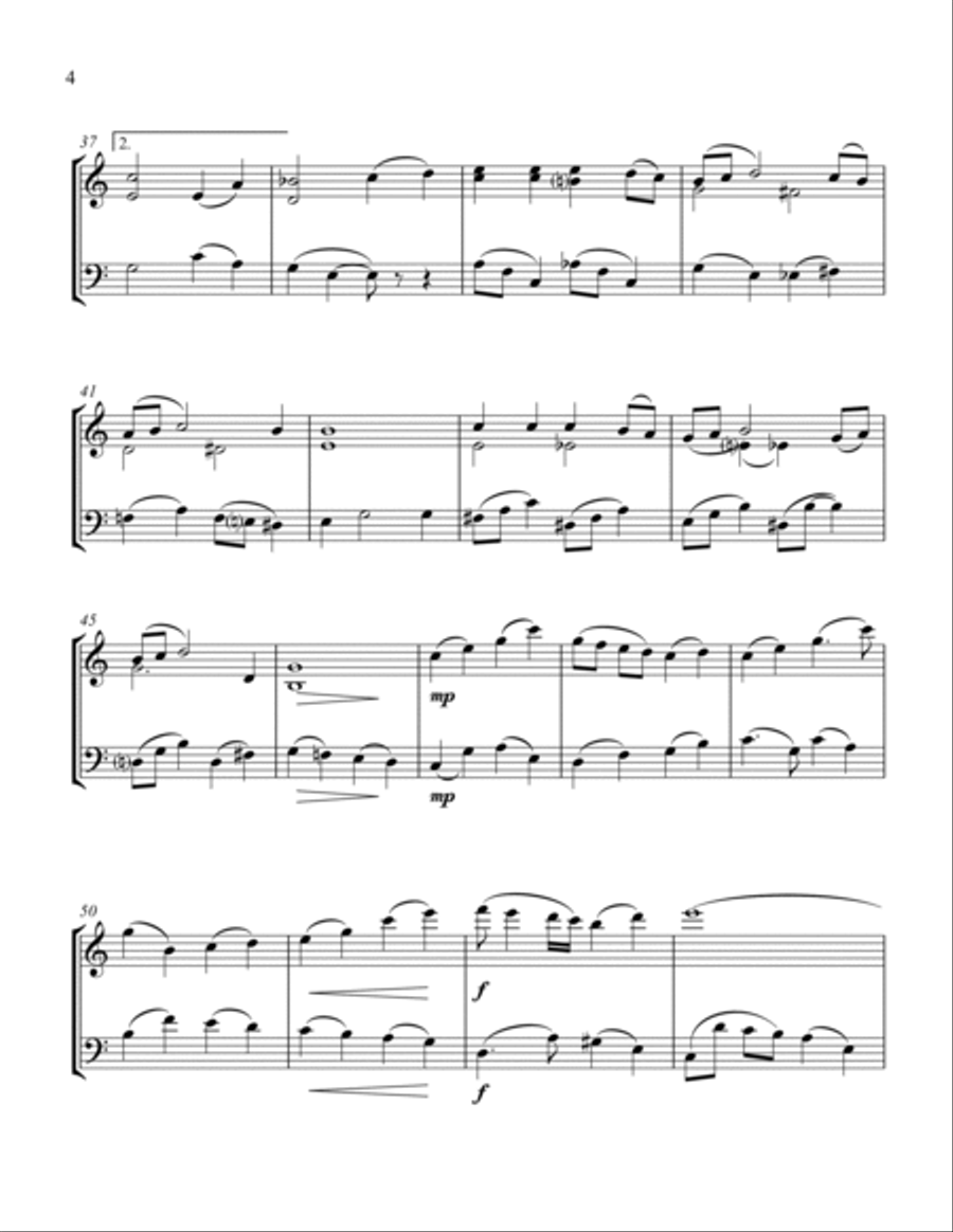 Have Yourself A Merry Little Christmas from MEET ME IN ST. LOUIS String Duet scores gallery preview page 6