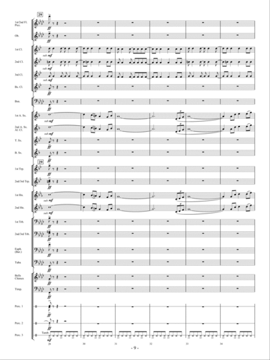Adventures Concert Band scores gallery preview page 8