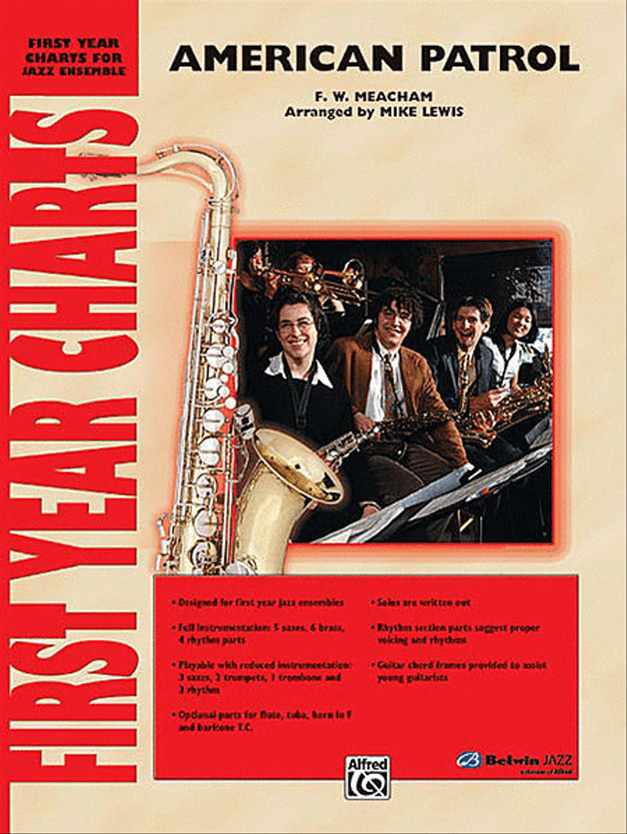 American Patrol American Patrol Jazz Ensemble scores gallery preview page 1